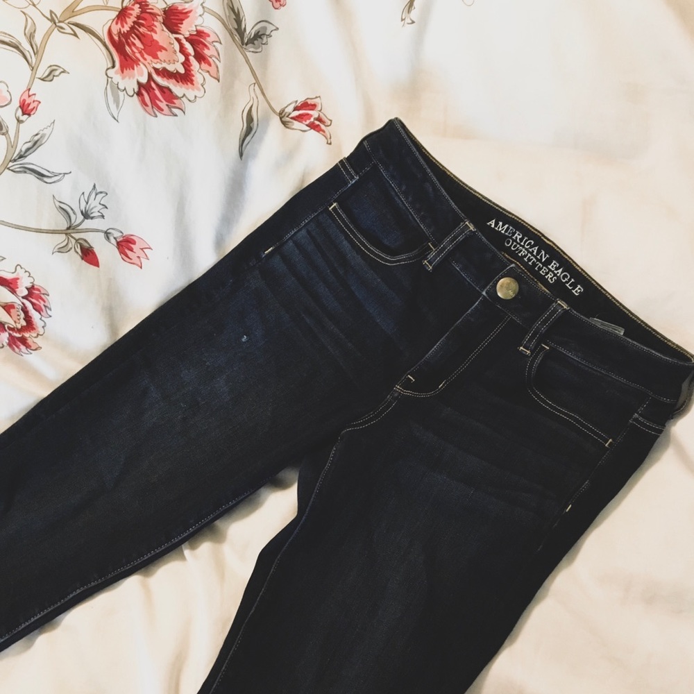 american eagle high waisted jeggings